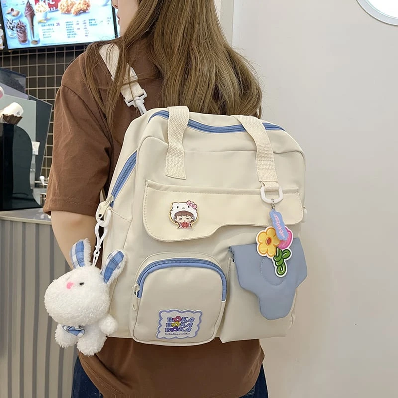 Kawaii Therapy Harajuku Cute Pastel Backpack 1 Kawaii Therapy Harajuku Cute Pastel Backpack