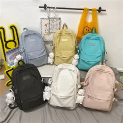 Kawaii Korea Candy Style Multipocket Backpack -Kawaiitherapy Shop 60053 sxaasp