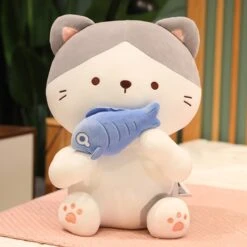 Kawaii Therapy Cat Fish Plush Doll (45cm) – Limited Edition -Kawaiitherapy Shop 60308 ipcput