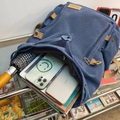 Kawaii Canvas Korea Style Travel Backpack – Limited Edition -Kawaiitherapy Shop 60955 p7zhhv