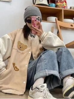 Kawaii Japanese Style Pastel Bear Sweater – Limited Edition -Kawaiitherapy Shop 61267 7d8fpx