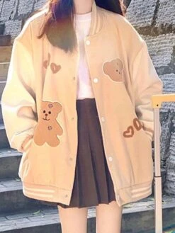 Kawaii Japanese Style Pastel Bear Sweater – Limited Edition -Kawaiitherapy Shop 61267 dvxjm0