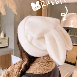 Kawaii Bunny Ears Autumn Beanie – Limited Edition