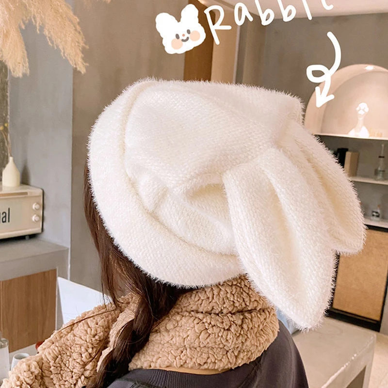Kawaii Bunny Ears Autumn Beanie – Limited Edition 1 Kawaii Bunny Ears Autumn Beanie – Limited Edition