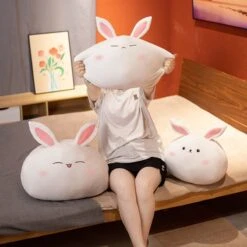 Kawaii Mochi Squishy Bunny Plush XL (50cm) 8 Kawaii Mochi Squishy Bunny Plush XL (50cm) -Kawaiitherapy Shop 61521 1zotlh