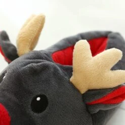 Kawaii Reindeer Fluffy Slippers – Limited Edition -Kawaiitherapy Shop 61822 nxgr6h