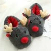 Kawaii Reindeer Fluffy Slippers – Limited Edition