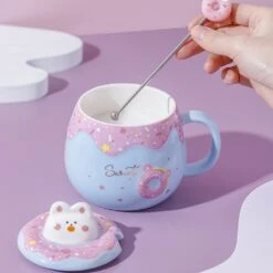 Kawaii Bunny Donut Ceramic Cup – Special Edition 14 Kawaii Bunny Donut Ceramic Cup – Special Edition -Kawaiitherapy Shop 61844 awevoa