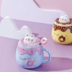 Kawaii Bunny Donut Ceramic Cup – Special Edition 18 Kawaii Bunny Donut Ceramic Cup – Special Edition -Kawaiitherapy Shop 61844 flopej
