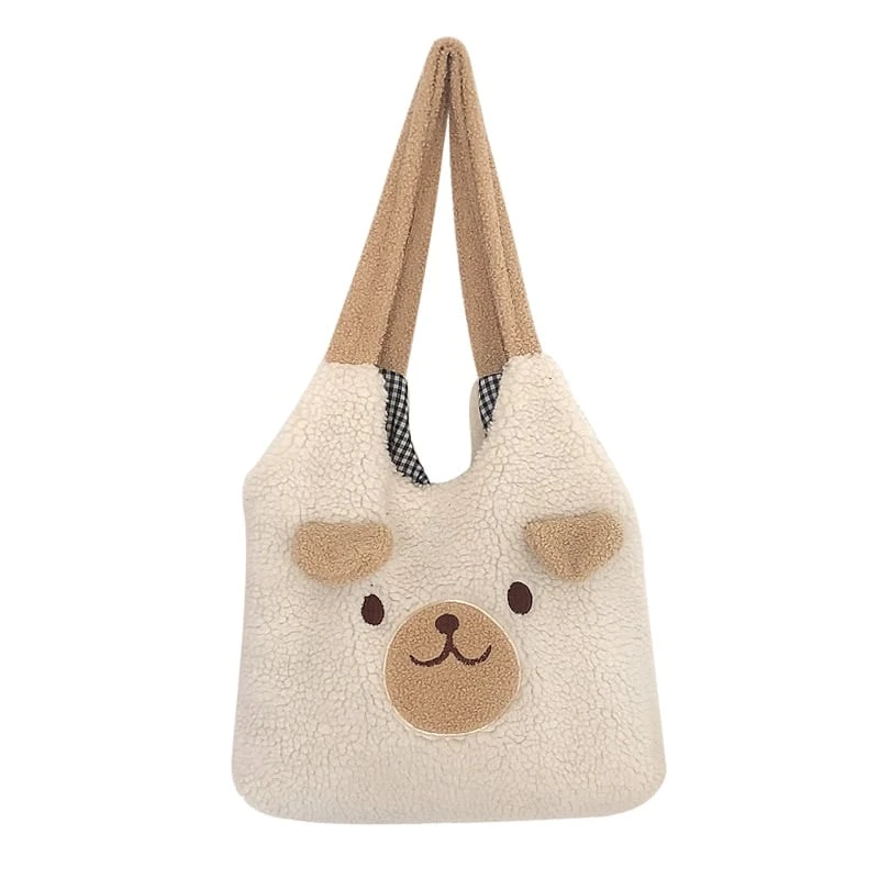 Kawaii Harajuku Bear Casual Tote Bag – Limited Edition 6 Kawaii Harajuku Bear Casual Tote Bag – Limited Edition - Image 6