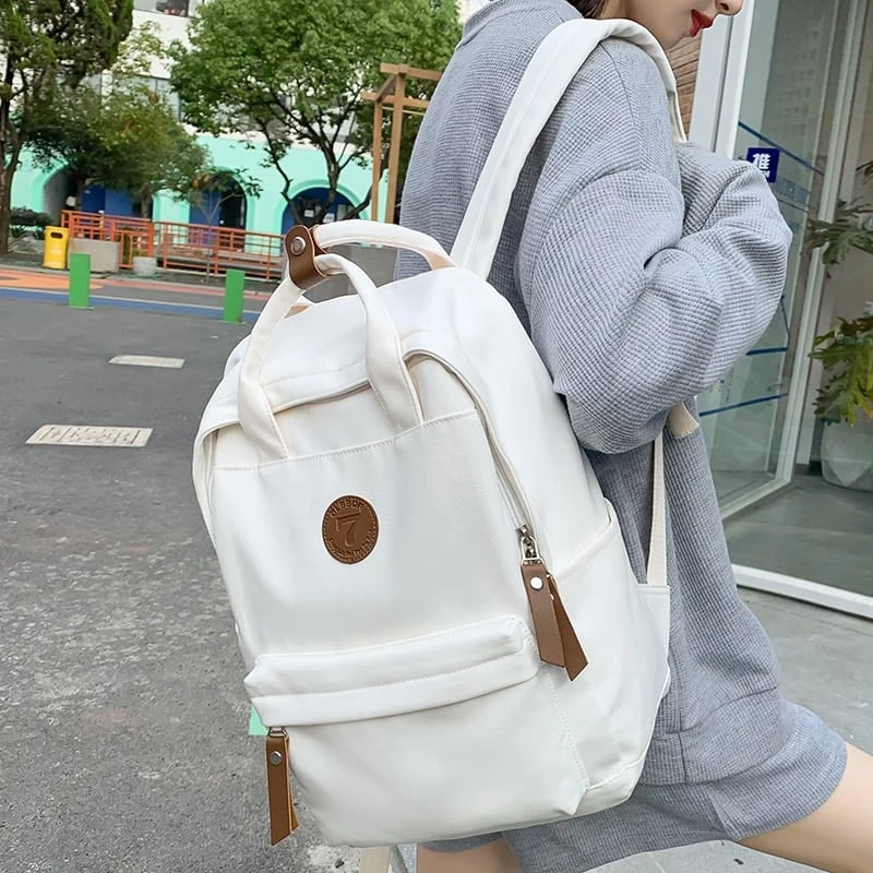 Kawaii Maple Series Canvas College Backpack – Limited Edition 2 Kawaii Maple Series Canvas College Backpack – Limited Edition - Image 2