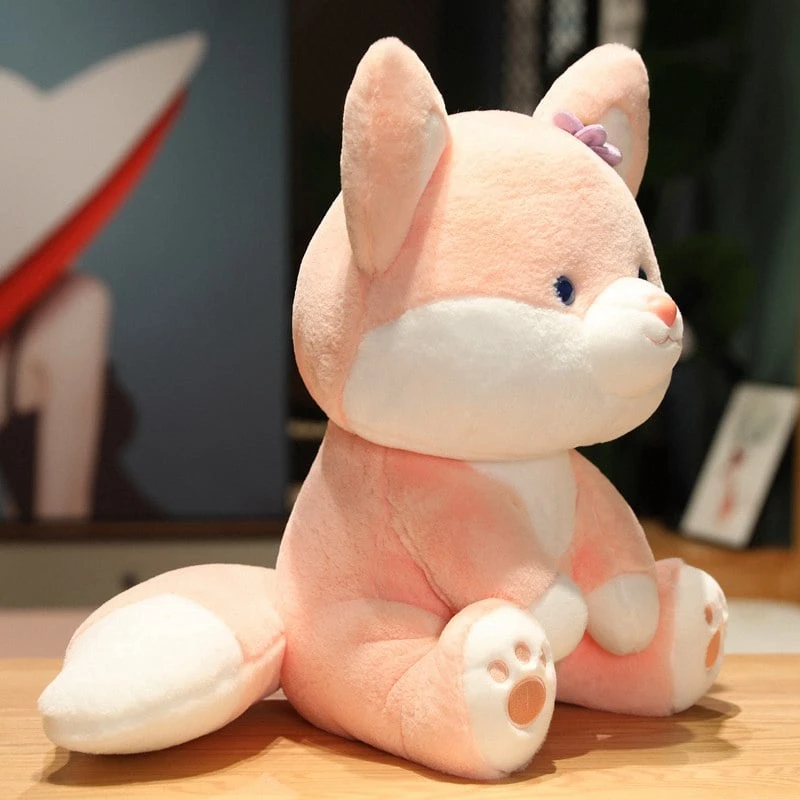 Kawaii Cotton Candy Series Fox Plush (40cm) – Limited Edition 6 Kawaii Cotton Candy Series Fox Plush (40cm) – Limited Edition - Image 6