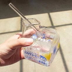 Kawaii Japanese Style Milk Glass Cup – Limited Edition -Kawaiitherapy Shop 62412 71ippf