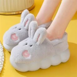 Kawaii Bunny Ears Cloud Slippers – Limited Edition -Kawaiitherapy Shop 62572 62qxsc
