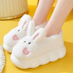 Kawaii Bunny Ears Cloud Slippers – Limited Edition