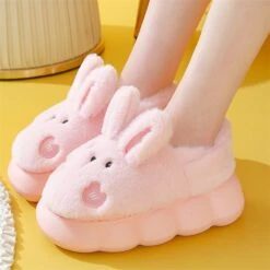 Kawaii Bunny Ears Cloud Slippers – Limited Edition -Kawaiitherapy Shop 62572 zxwccx