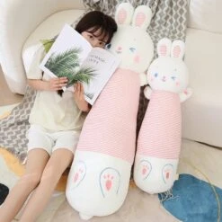Kawaii Rabbit Long Plush Pillow XL – Limited Edition -Kawaiitherapy Shop 62783 wuwk9p