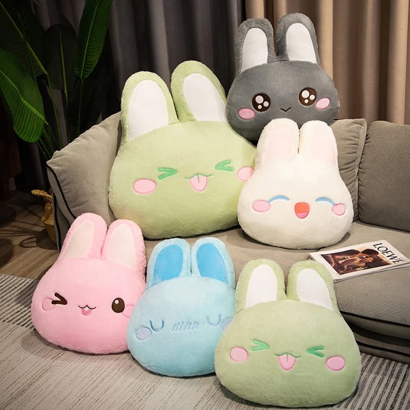 Kawaii Pastel Huggable Bunny Ears Pillow 5 Kawaii Pastel Huggable Bunny Ears Pillow - Image 5