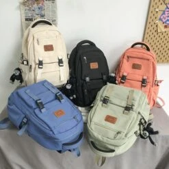 Kawaii Fashion Harajuku Style College Backpack -Kawaiitherapy Shop 62842 8au5qe