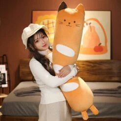 Kawaii Long Cat Loaf Pillow Plush (90cm) – Limited Edition -Kawaiitherapy Shop 63430 5jxabb
