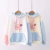 Kawaii Strawberry Milkshake Harajuku Hoodie – Limited Edition