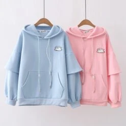Kawaii Japanese Style Bear Pastel Hoodie – Special Edition