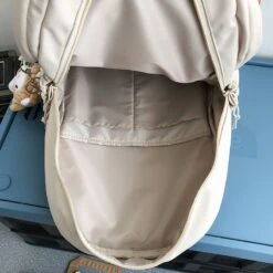 Kawaii Nylon Pastel Large College Backpack – Limited Edition -Kawaiitherapy Shop 63711 ukixpw