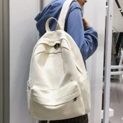 Kawaii Simple Korea Style Canvas Harajuku Backpack