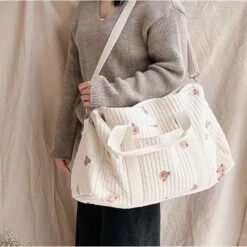 Kawaii Korean Style Large Cotton Tote Bag β Special Edition