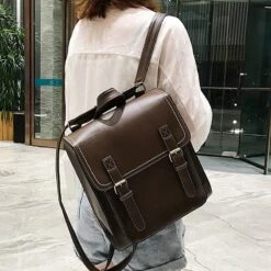 Kawaii Therapy Walnut Series Vintage Large Backpack – Limited Edition