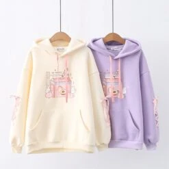 Kawaii Bunny Sweet Strawberry Hoodie – Limited Edition