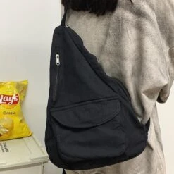 Kawaii Korea Style Canvas Haversack Backpack -Kawaiitherapy Shop 63967 dahfgw