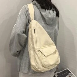 Kawaii Korea Style Canvas Haversack Backpack