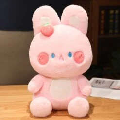 Kawaii Strawberry Bunny Pastel Plush XL – Limited Edition -Kawaiitherapy Shop 63982 nwzflp