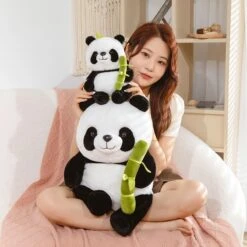 Kawaii Chubby Panda Bamboo Plush XL – Special Edition -Kawaiitherapy Shop 63998 jo2srf