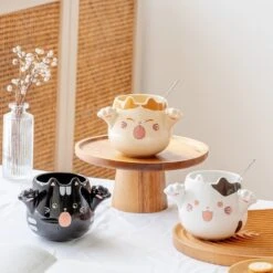 Kawaii Cat Paw Ceramic Coffee Cup – Limited Edition