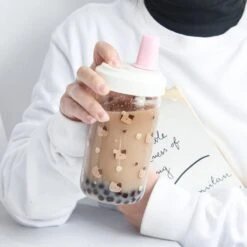 Kawaii Korea Style Bubble Tea Glass Bottle – Special Edition