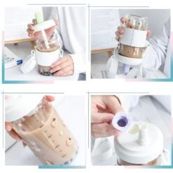Kawaii Korea Style Bubble Tea Glass Bottle – Special Edition -Kawaiitherapy Shop 64403 nb19yw