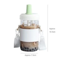 Kawaii Korea Style Bubble Tea Glass Bottle – Special Edition -Kawaiitherapy Shop 64403 yz9k9f