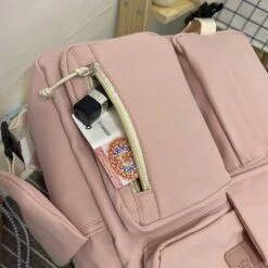 Kawaii Pastel Style College Harajuku Backpack -Kawaiitherapy Shop 65269 dzeygz