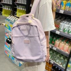 Kawaii Korea Style Macaron Pastel Backpack 8 Kawaii Korea Style Macaron Pastel Backpack -Kawaiitherapy Shop 65429 tokij8