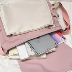 Kawaii Japanese Style Shoulder Student Bag -Kawaiitherapy Shop 65647 l6sie0