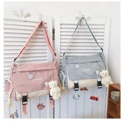 Kawaii Japanese Style Shoulder Student Bag -Kawaiitherapy Shop 65647 s0enrk