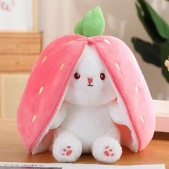 Kawaii Fruit Bunny Strawberry Plush – Limited Edition 11 Kawaii Fruit Bunny Strawberry Plush – Limited Edition -Kawaiitherapy Shop 65940 jd7gij