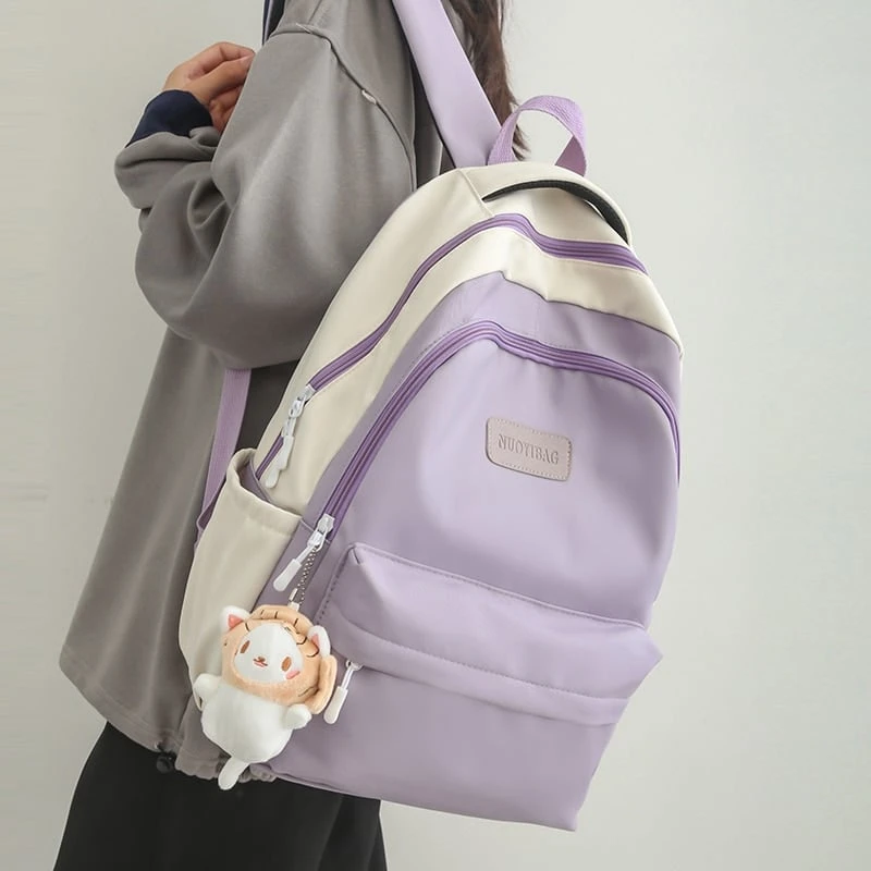 Kawaii Candy Pastel Harajuku College Backpack 1 Kawaii Candy Pastel Harajuku College Backpack