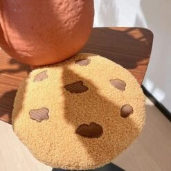 Kawaii Chocolate Chip Cookie Seat Cushion -Kawaiitherapy Shop 66529 dwikv3