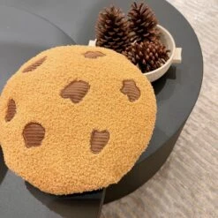 Kawaii Chocolate Chip Cookie Seat Cushion -Kawaiitherapy Shop 66529 wbnhqc
