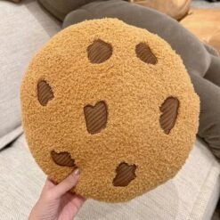 Kawaii Chocolate Chip Cookie Seat Cushion -Kawaiitherapy Shop 66529 xumxqk