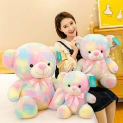 Kawaii Therapy Rainbow Bear Huggable Plush (45cm) -Kawaiitherapy Shop 66614 sb97a1