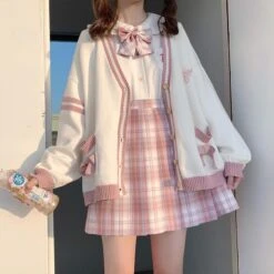 Kawaii Japanese Harajuku Style Knitted Cardigan – Limited Edition